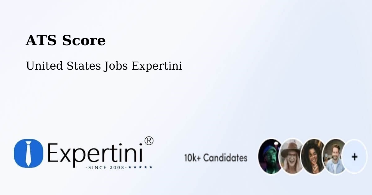 Resume ATS Score & Job Description Match Tool – Edgewater - United States Jobs Expertini