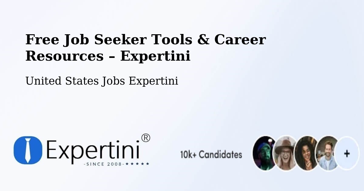 Free Job Seeker Tools & Career Resources – Edgewater - Edgewater, United States Jobs Expertini