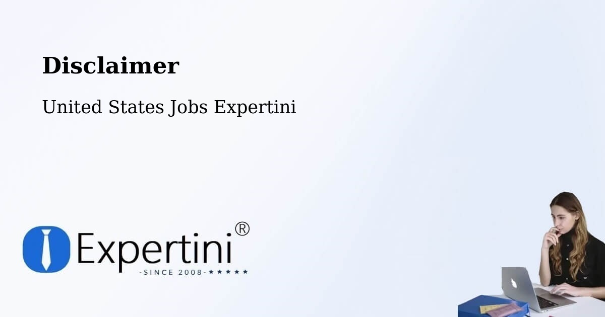 Disclaimer – Edgewater - United States Jobs Expertini