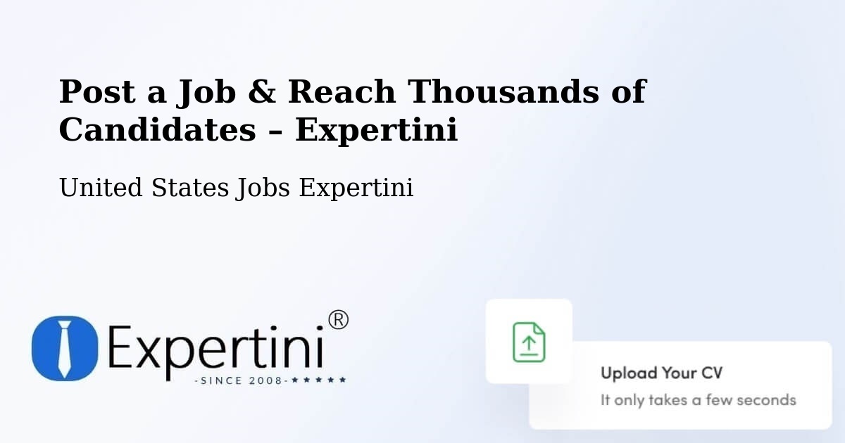 Post a Job in Edgewater – Hire the Right Talent - Edgewater, United States Jobs Expertini