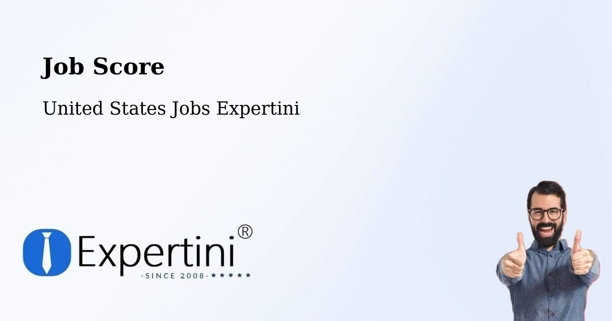 Job Score & Job Description Score Tool – Edgewater - United States Jobs Expertini