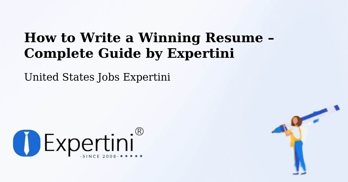 Resume Writing Guide for Job Seekers – Edgewater - Edgewater, United States Jobs Expertini